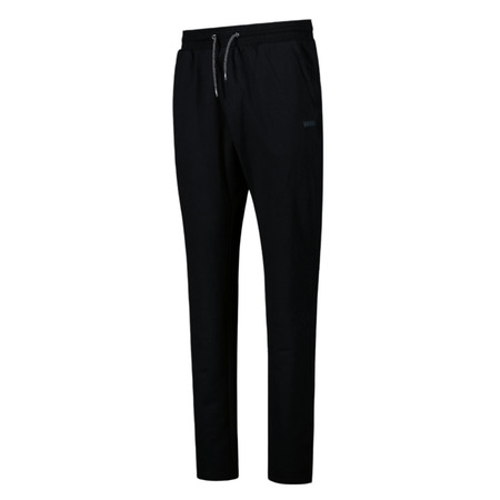 Campagnolo Men's joggers in stretch french terry "Black" (Comfort Fit)