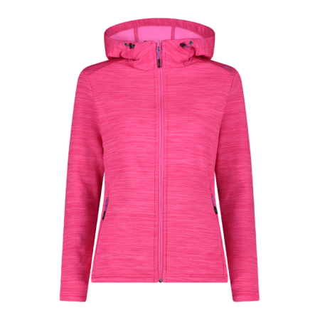 Sudadera elástica con capucha Mujer Campagnolo "Fuchsia"