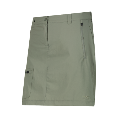 Campagnolo Women's 2-in-1 Skort for Outdoor Hiking and Trekking "Avocado"
