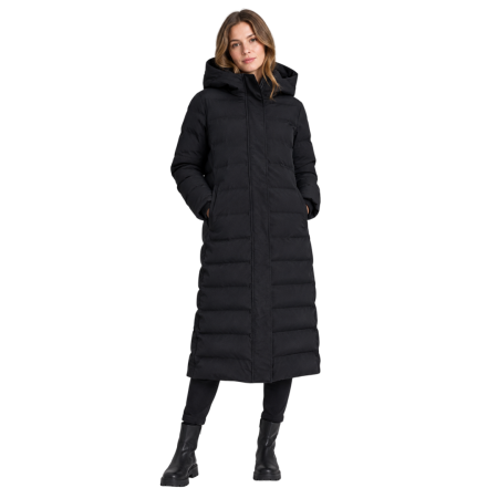 Chaqueta acolchada larga Campagnolo "Black"