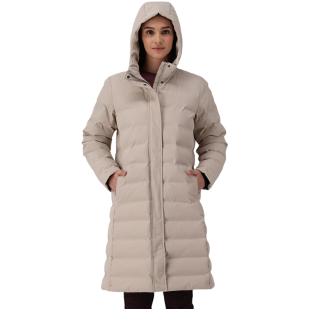 Chaqueta acolchada larga Campagnolo "Kaki"