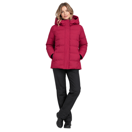 Chaqueta acolchada  con capucha Campagnolo  "Amaranto"