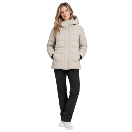 Chaqueta acolchada con capucha Campagnolo "Kaki"