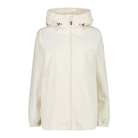Chaqueta impermeable de mujer Campagnolo "OffWhite"