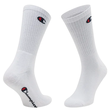Calcetines Champion 3 Pack Crew C Logo "Navy-White-Grey"