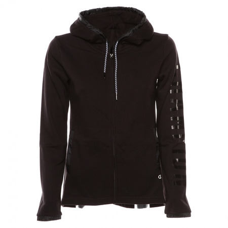 Champion Authentic Hooded Full Zip Sweat W (Black)