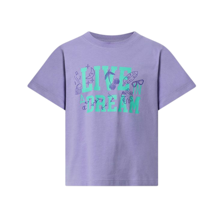 Camiseta Niña Champion GRAPHIC CREW NECK "purple"