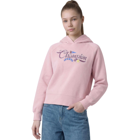 Sudadera Niña Champion Graphic Logo  "Light terracotta"