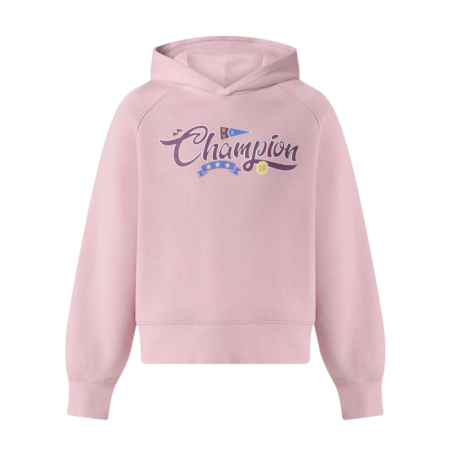 Sudadera Niña Champion Graphic Logo  "Light terracotta"