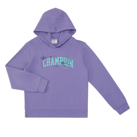 Sudadera Niña Champion Graphic Logo "purple"