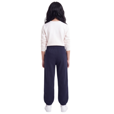 Pantalón Champion Niña con Puño Elástico Main Street Loose Fit Fleece "Navy"
