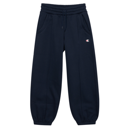 Pantalón Champion Niña con Puño Elástico Main Street Loose Fit Fleece "Navy"