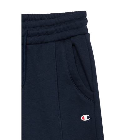 Pantalón Champion Niña con Puño Elástico Main Street Loose Fit Fleece "Navy"