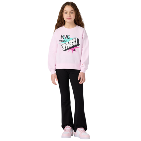 Chándal Niña Champion Con Interior Afelpado Con Gráfico "Pink"