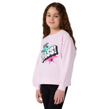 Chándal Niña Champion Con Interior Afelpado Con Gráfico "Pink"