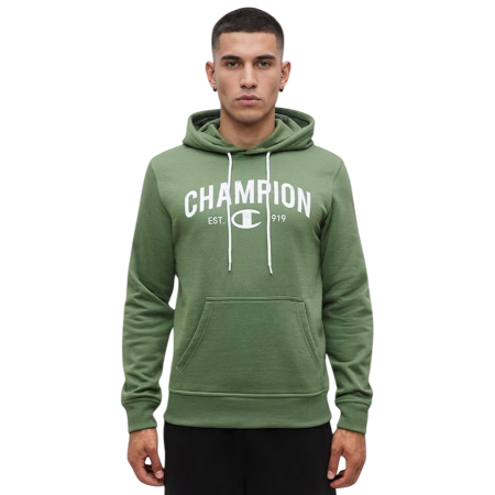 Sudadera Champion Graphic Logo Est. "C" 1919  "Military Green"