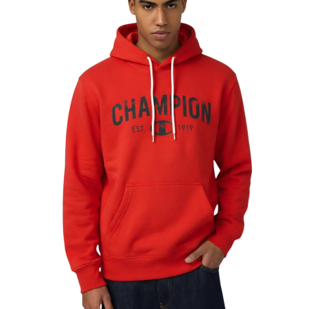 Sudadera Champion Graphic Logo Est. "C" 1919 "Red"