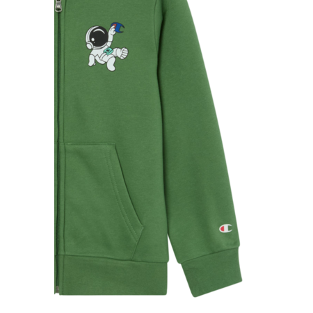 Champion Kids Hooded Fleece Sweatsuit "Olive Green"