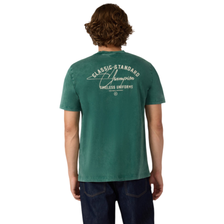 Camiseta Champion Icon Men’s Washed Crewneck T-Shirt "Forest Green"