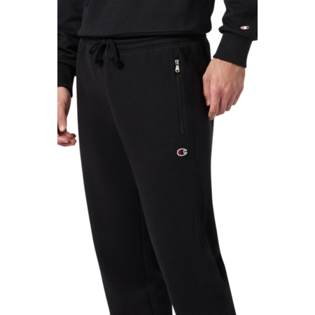 Pantalón con Puños Champion Icon Pocket Zip Rib Cuff Fleece Slim Fit Pants "Black"
