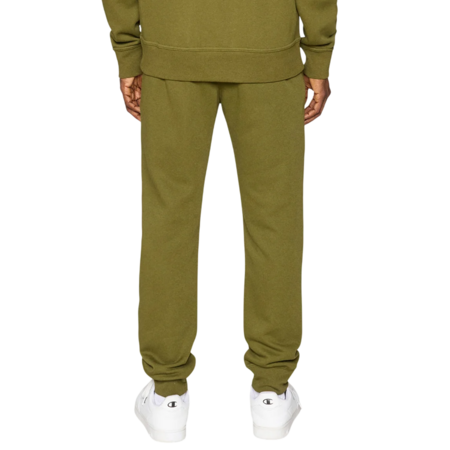 Pantalón con PuñosChampion Icon Pocket Zip Rib Cuff Fleece Slim Fit "Green"