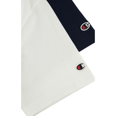 Camiseta de Manga Corta Champion Icons 2-Pack "White-Navy"