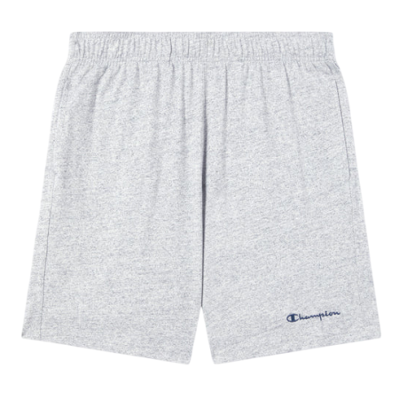 Bermudas Hombre En Jersey Champion Icons " Light Grey"