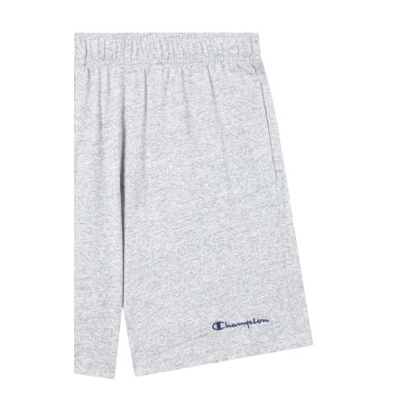 Bermudas Hombre En Jersey Champion Icons " Light Grey"