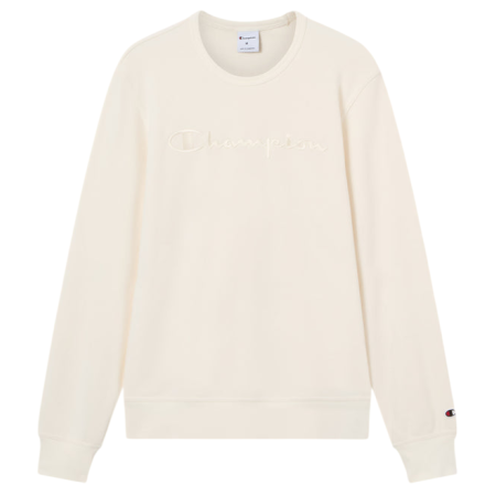 Sudadera Ligera de Cuello Champion Icons Tonal Logo "Cream"