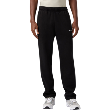 Pantalón con Dobladillo Recto Champion Icons Men’s Straight Hem Fleece "Black"