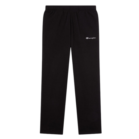 Pantalón con Dobladillo Recto Champion Icons Men’s Straight Hem Fleece "Black"