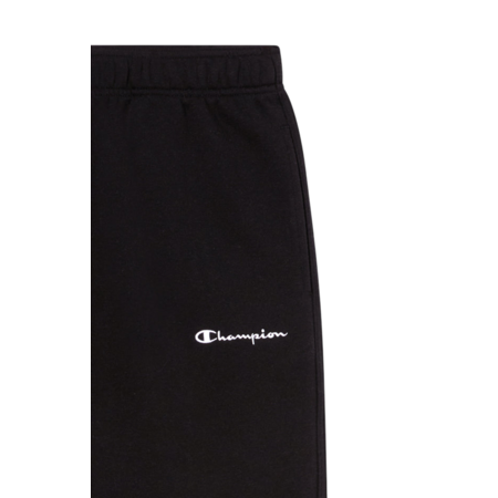 Pantalón con Dobladillo Recto Champion Icons Men’s Straight Hem Fleece "Black"