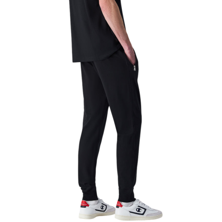 Pantalón Slim Fit Ligero con Puño Champion Icons Pocket Zip "Black"
