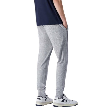 Pantalón Slim Fit Ligero con Puño Champion Icons Pocket Zip "Light Grey"