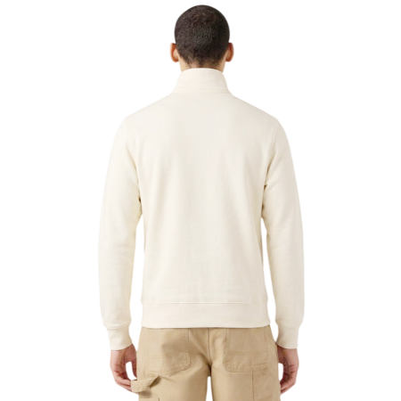 Sudadera Champion Icons con Media Cremallera Small Embroidered Logo "Cream"