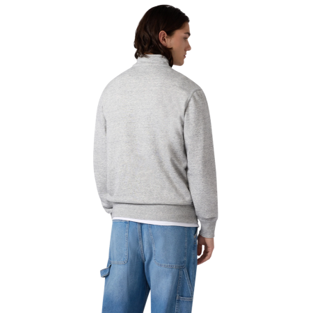 Sudadera Cremallera Entera Champion Icons Small Embroidered Logo "Medium Gray"