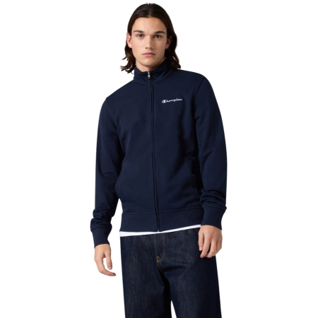 Sudadera Cremallera Entera Champion Icons Small Embroidered Logo "Navy"