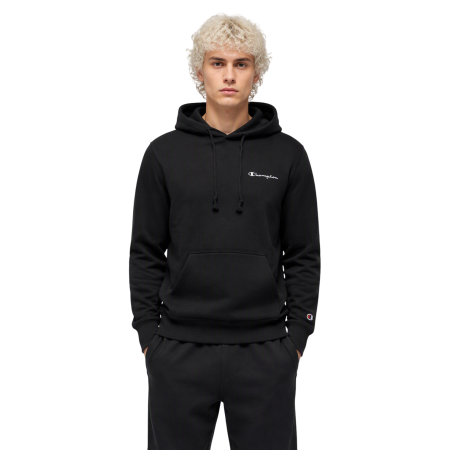 Sudadera Champion Icons Small Embroidered Logo Standar Fit "Black"