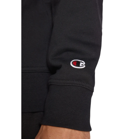 Sudadera Champion Icons Small Embroidered Logo Standar Fit "Black"