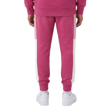 Pantalón Niño/Niña con Puño Champion Colour Block Embroidery Logo "Silken Raspberry-Pink"