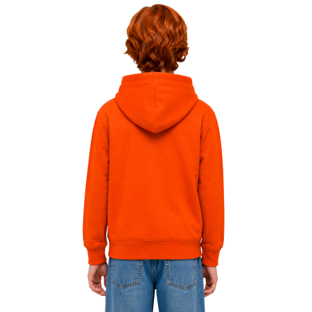Sudadera Niño/Niña con Capucha Champion Graphic Logo Powerblend "Orange"