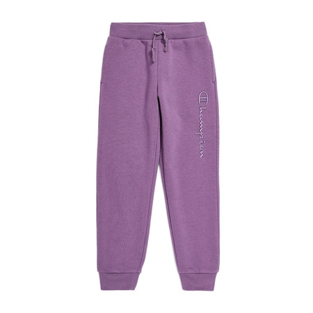 Champion Kids Tonal Logo Embroidered Side Cuff Pants "Lilac"