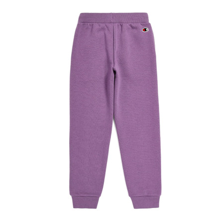 Champion Kids Tonal Logo Embroidered Side Cuff Pants "Lilac"