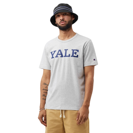 Champion Legacy University Yale Logo Crewneck T-Shirt