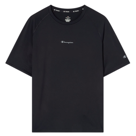 Camiseta Deportiva Champion para Hombre Quick Dry "Black"