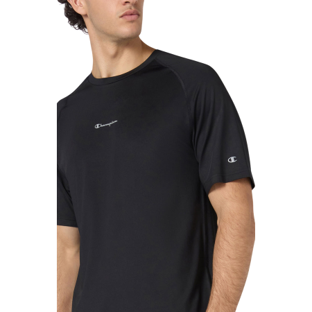 Camiseta Deportiva Champion para Hombre Quick Dry "Black"