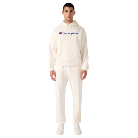 Sudadera Champion con capucha de felpa corte relajado "Cream"