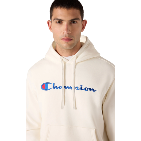 Sudadera Champion con capucha de felpa corte relajado "Cream"