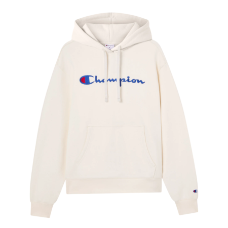 Sudadera Champion con capucha de felpa corte relajado "Cream"