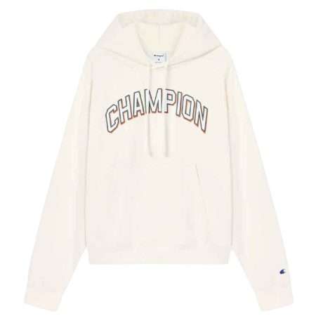 Sudadera Champion Interior Afelpado Main Street Embroidered Arched Logo "Cream"